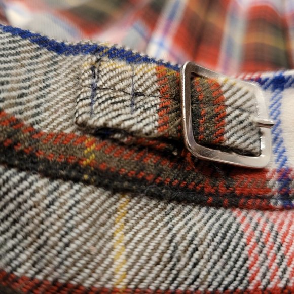 R W Richins Scottish Wool Wrap Skirt - Vintage - Picture 4 of 5